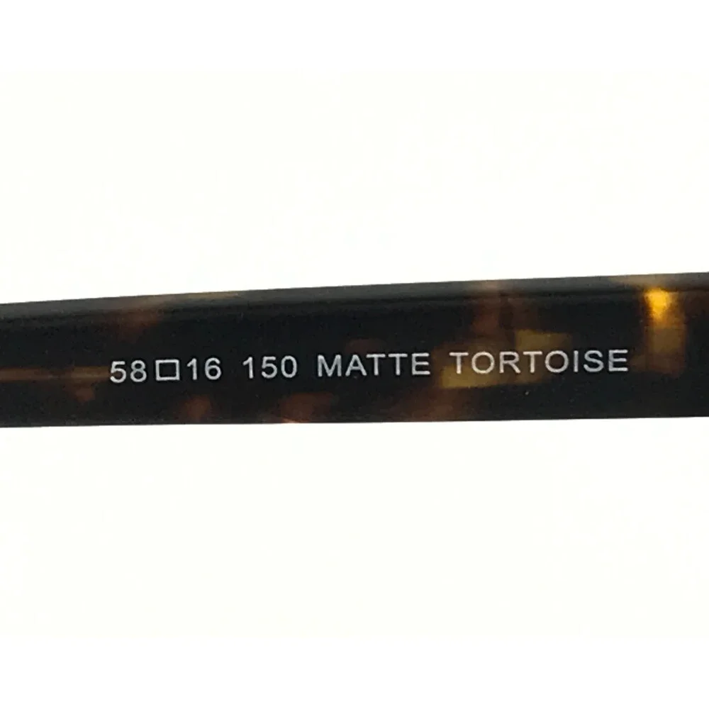 BMEC by Modern Eyeglasses Frames BIG TICKET MATTE TORTOISE Rectangle 58-16-150